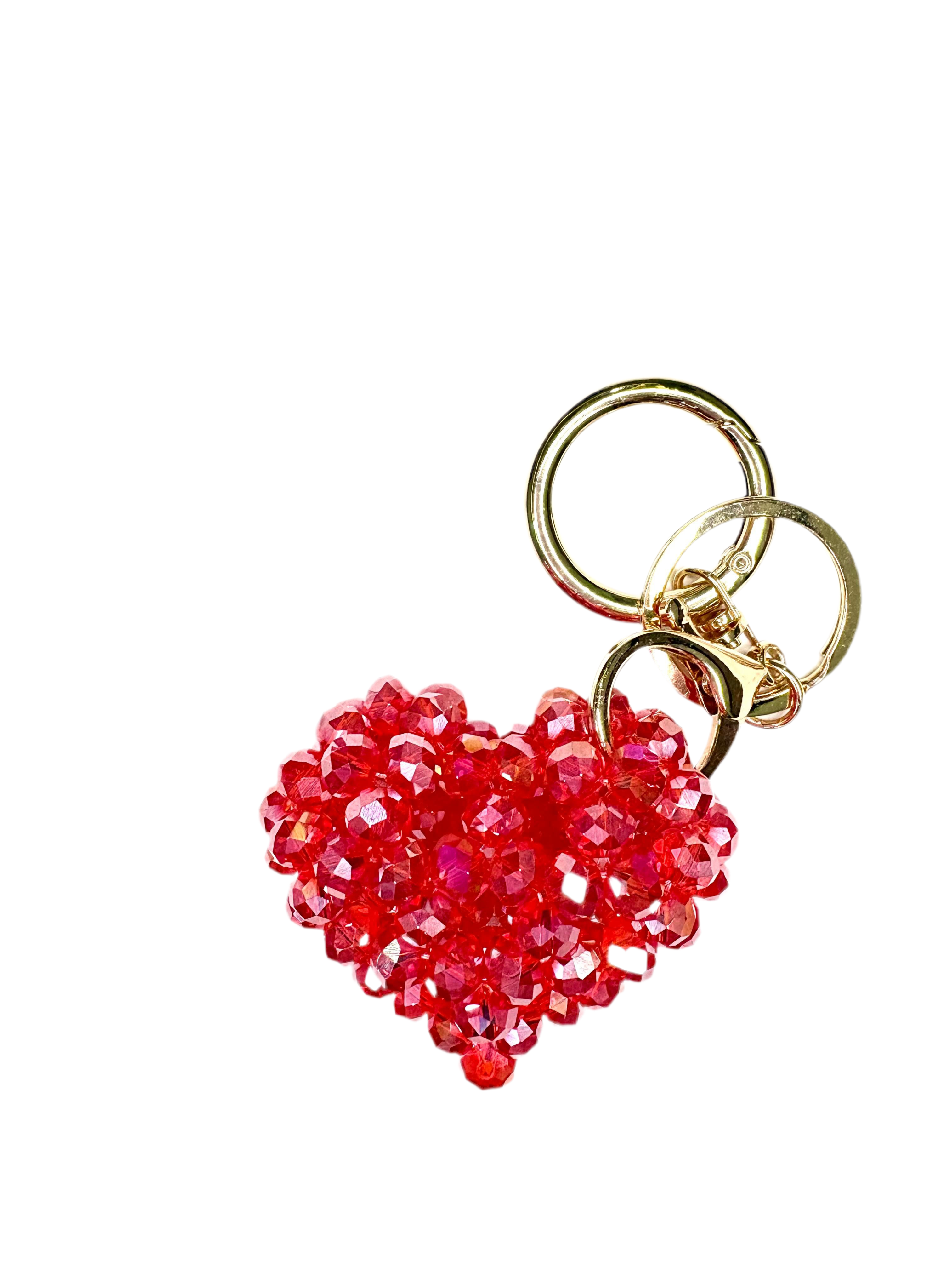 Crimson Amour Bag Charm